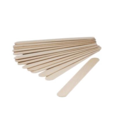 Spatulă din lemn nesterilă 100pcs